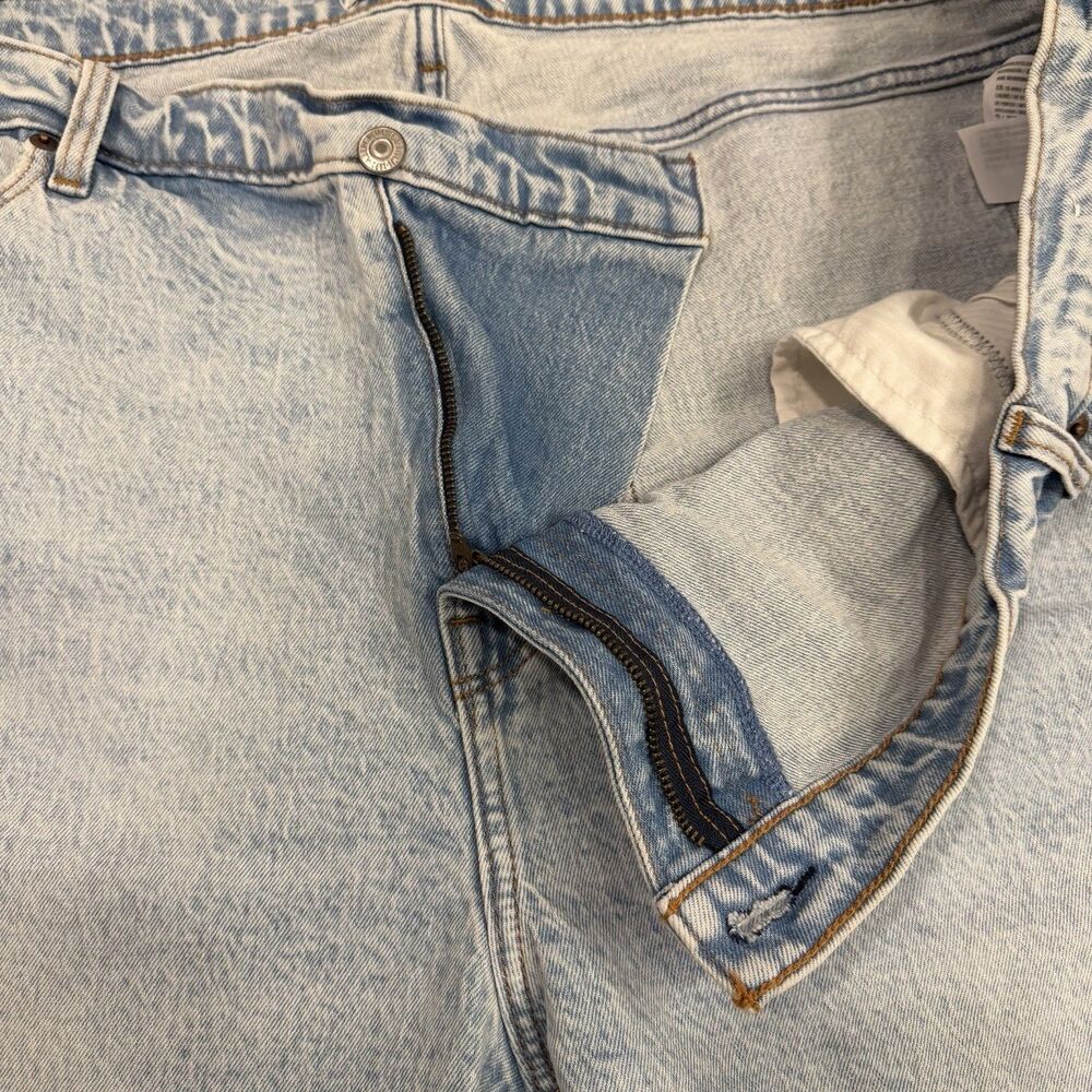 Abercrombie & Fitch 90s Relaxed Jean HighRise Straight‎ Jean Women’s Size 36/32 - Picture 4 of 10